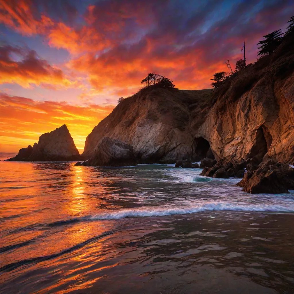 Goodnight Friends! Pirate's Cove Beach, California