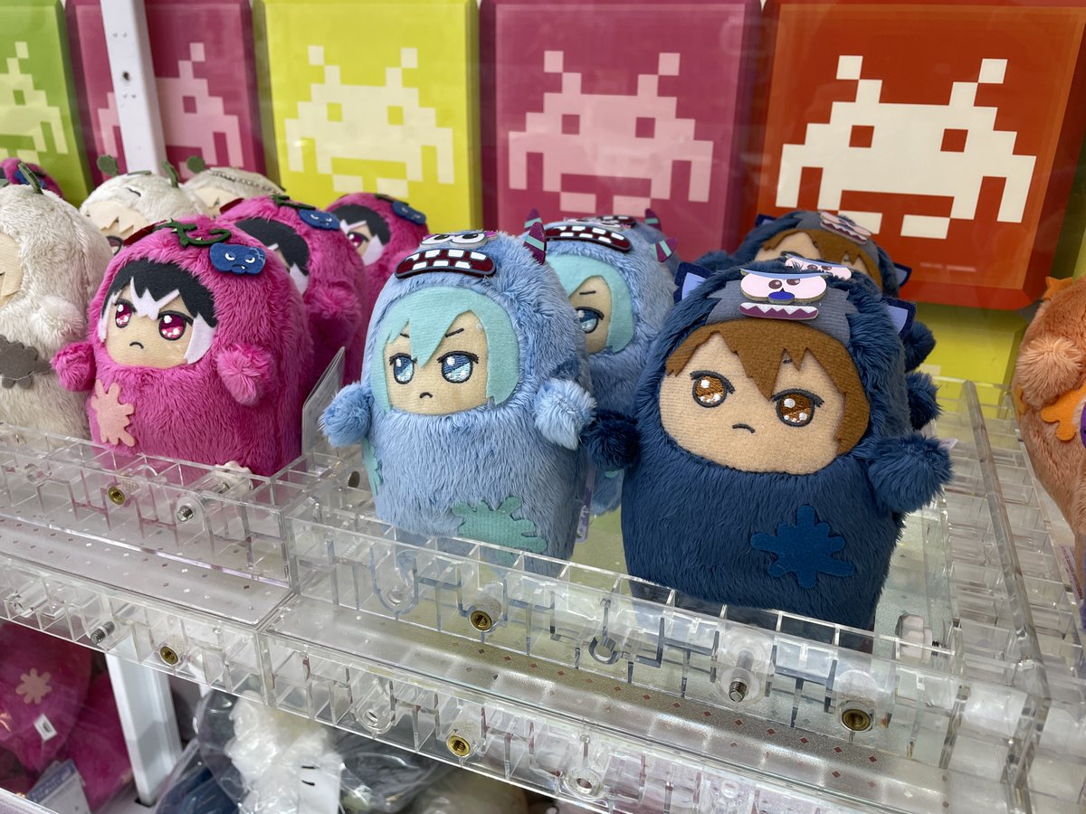 【新景品入荷のお知らせ】

アイドリッシュセブン　きらどるぬいぐるみ〜アイナナパレードモフモフお掃除大作戦〜vol.3.4

当店2Fフロアにて稼働開始しました👾
皆様のご来店をお待ちしております‼️