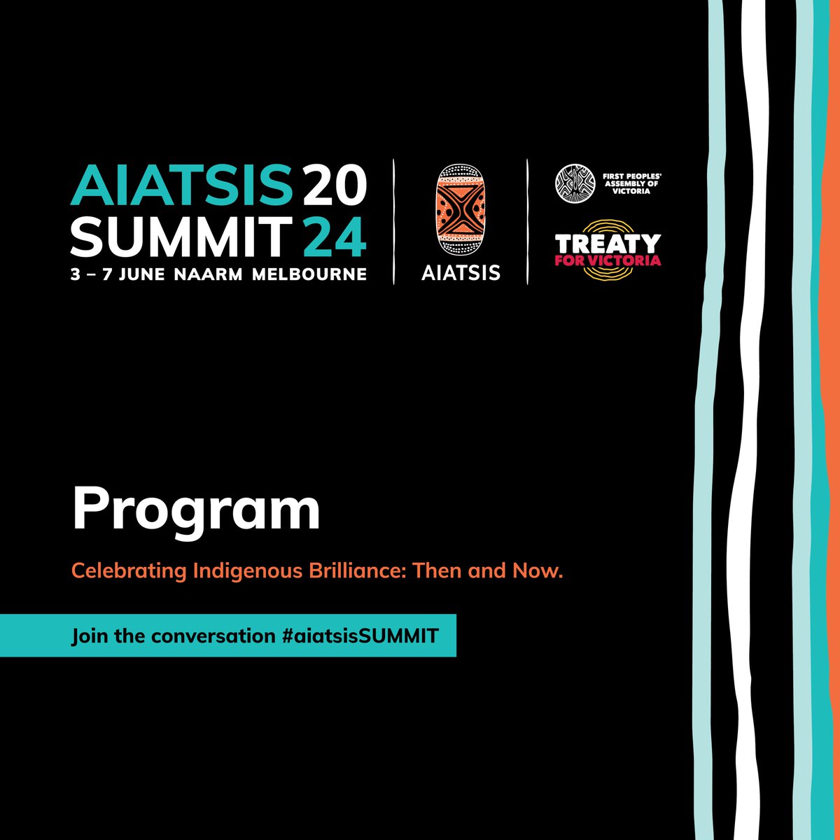 The wait is over! A preview copy of the 2024 AIATSIS Summit program is now live. Tailor your Summit experience, connect with fellow attendees and let the countdown to an unforgettable Summit begin. Visit: aiatsis.gov.au/whats-new/even… to begin your Summit experience. #exciting!