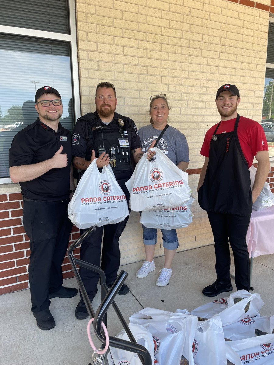Thank you to Panda Express for feeding our staff today!