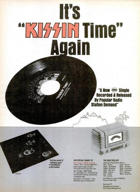 50 Years Ago Today! #KISSTORY - May 10, 1974 - 'Kissin' Time' single was released in the US. 'Nothin' to Lose' is on the B-side. Own this one, #KISSARMY?