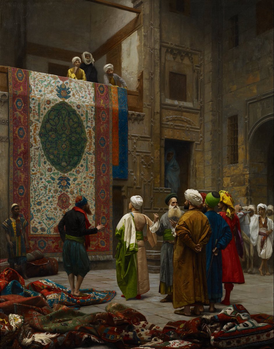 The Carpet Merchant (1887), by Jean-Léon Gérôme