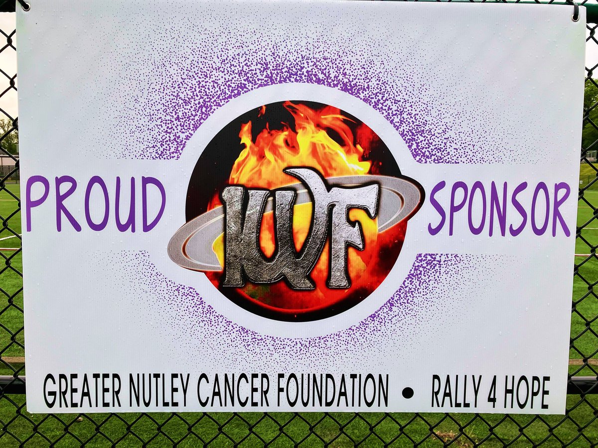 Proud to support Greater Nutley Cancer Foundation! 💪 $4,600 and counting raised by IWF thanks to our fans, wrestlers & staff! 🙏 To donate, please visit zeffy.com/en-US/team/6a7…