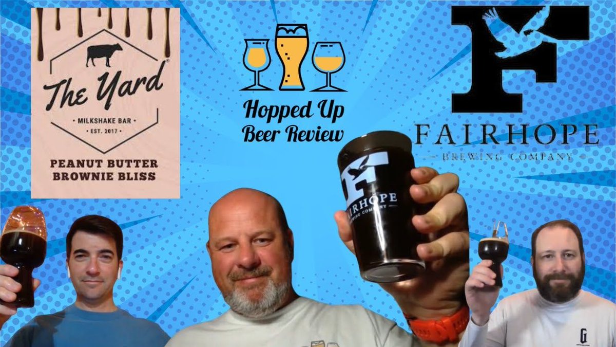 🍫🥜 Sweet Sip Alert: The Yard Peanut Butter Brownie Bliss Stout by Fairhope Brewing (7% ABV) 🍺 Rich, decadent, and full of peanut butter brownie goodness. Craving dessert yet? 👉 Check out the review: buff.ly/3QFx1S9 🍰 What’s your favorite dessert beer? #TheYardStout