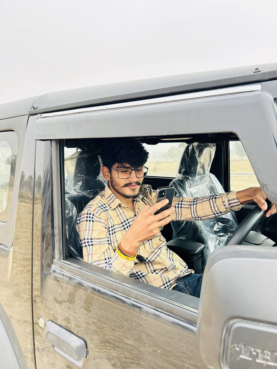 cho_mandeep's tweet image. If you can’t handle my Thar, you can’t handle me! 😜 

#Noroad?Noproblem!