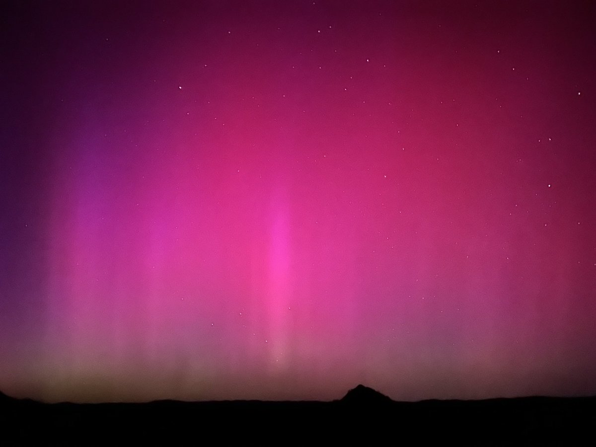 From #PopeValley North of #NapaValley

#auroraborealis #SolarFlare #solarstorm #NorthernLights #northernlights2024