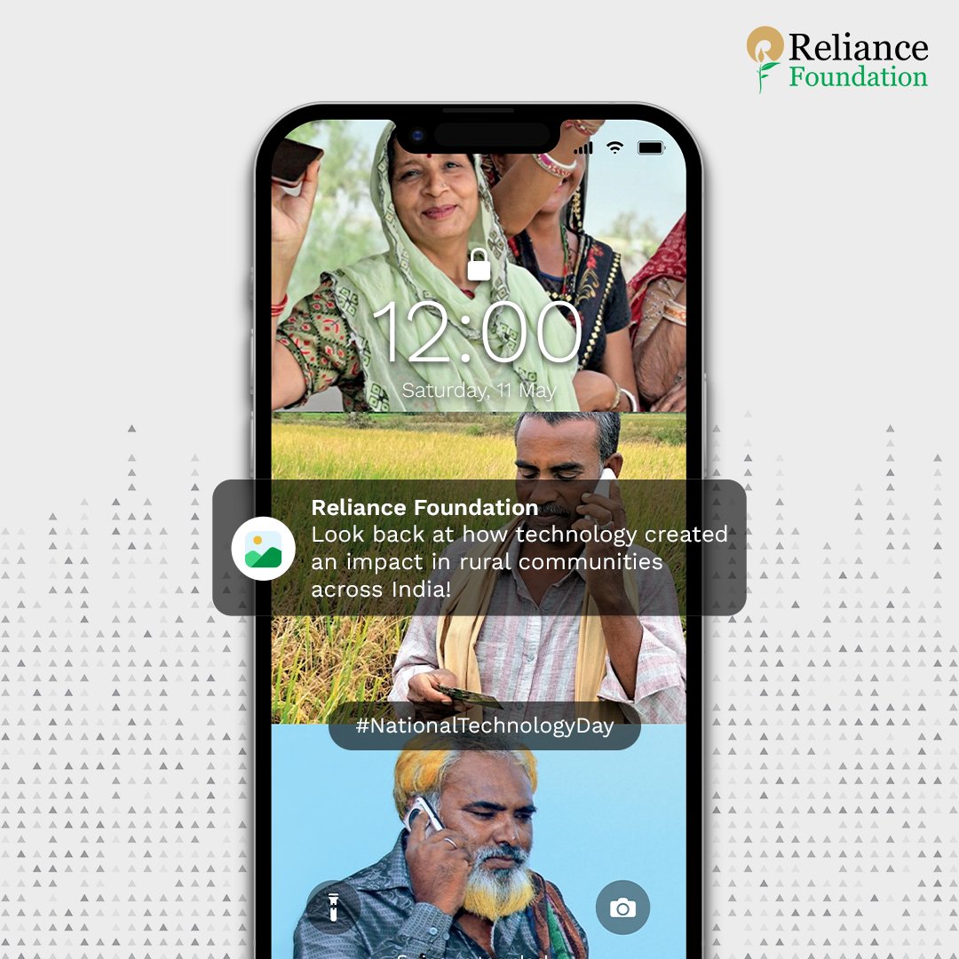 Technology has the tremendous power to level the playing field and open doors to a brighter future for all. From access to essential knowledge and services to growth and prosperity, it is an indispensable tool that empowers communities. 🧵(1/3) #RelianceFoundation #WeCare…