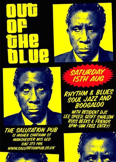 Flyer Russ 'Beeks' James 2009 Saturday at the Salutation Added 14th August 2009 by Beeks #thesalutation #manchestervenues