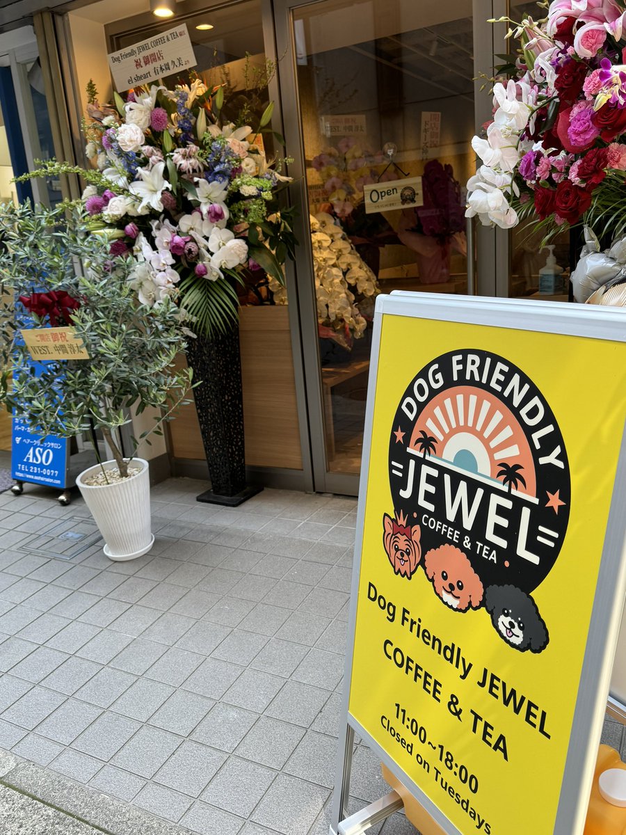 たまたま神戸に行ったので淳太くんの弟さんがオープンしたカフェに行っ