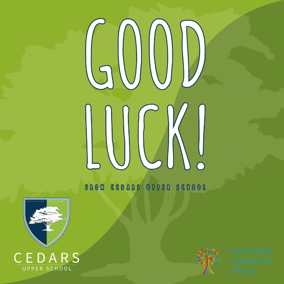 It’s SATs this coming week so we would like to wish all Yr6 students the best of luck! @GIASchool @Leighton_Middle @linsladeschool @Brooklands_Sch #exams #yougotthis #sats @ChilternLT