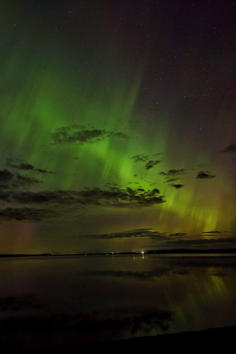 LiveFromGround's tweet image. .#Auroraborealis from the Champlain Islands. #Vermont #vt #astronomy #WorthIt