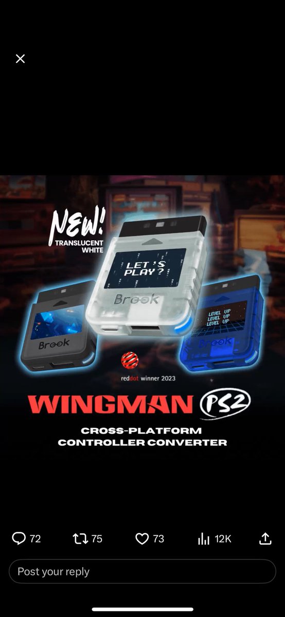 azure_lance's tweet photo. @brookgamingfans @RetroRGB Very excited about this one. Hope I can get one 😁 https://t.co/XhOJoRYICj