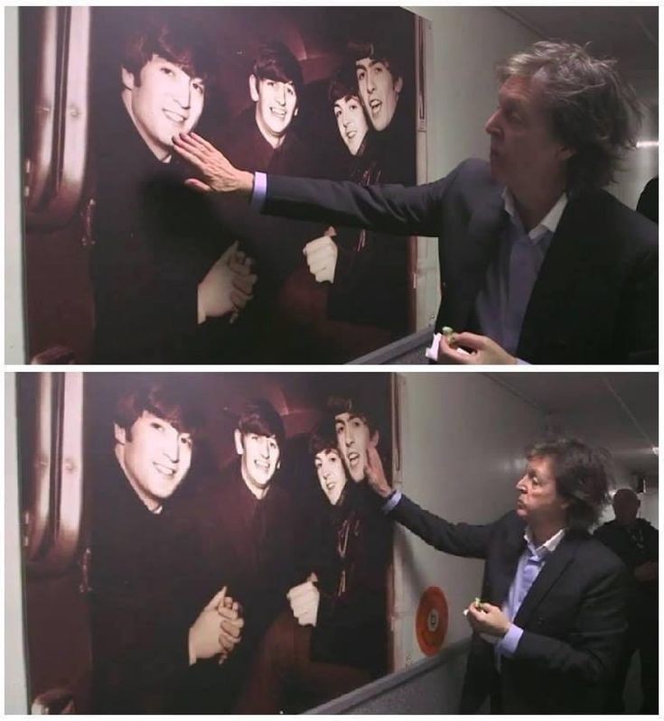 #PaulMcCartney in backstage at The Citi Field in NYC, May 2009