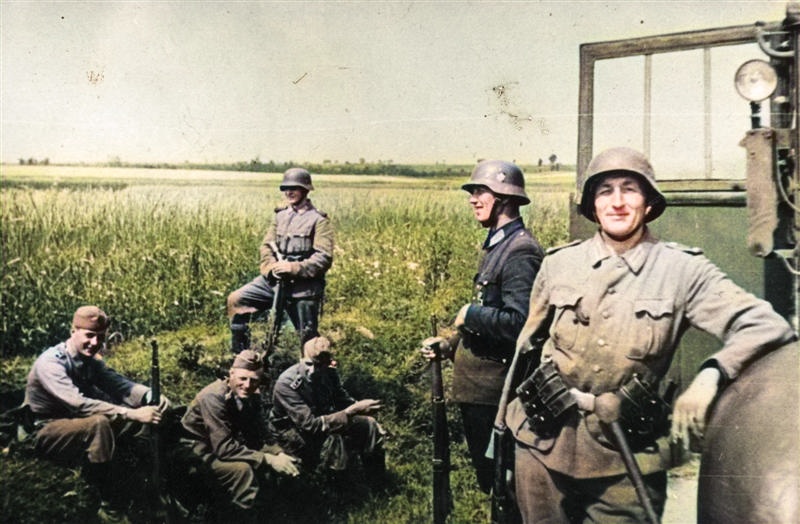 OTD 1943
German police entered Skałka Polska in occupied Poland and murdered everyone they could find - 93 people, including 18 children under 7 years of age. Post war investigation by German prosecutors in Freiburg resulted in determination the action was "justified" by partisan
