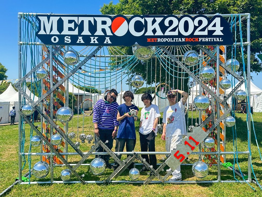 2024.05.11
METROCK OSAKA
￣￣￣￣￣￣￣￣￣
#アーティストフォト📷
トンボコープ

#メトロック
#トンボコープ @tombo_coop_band