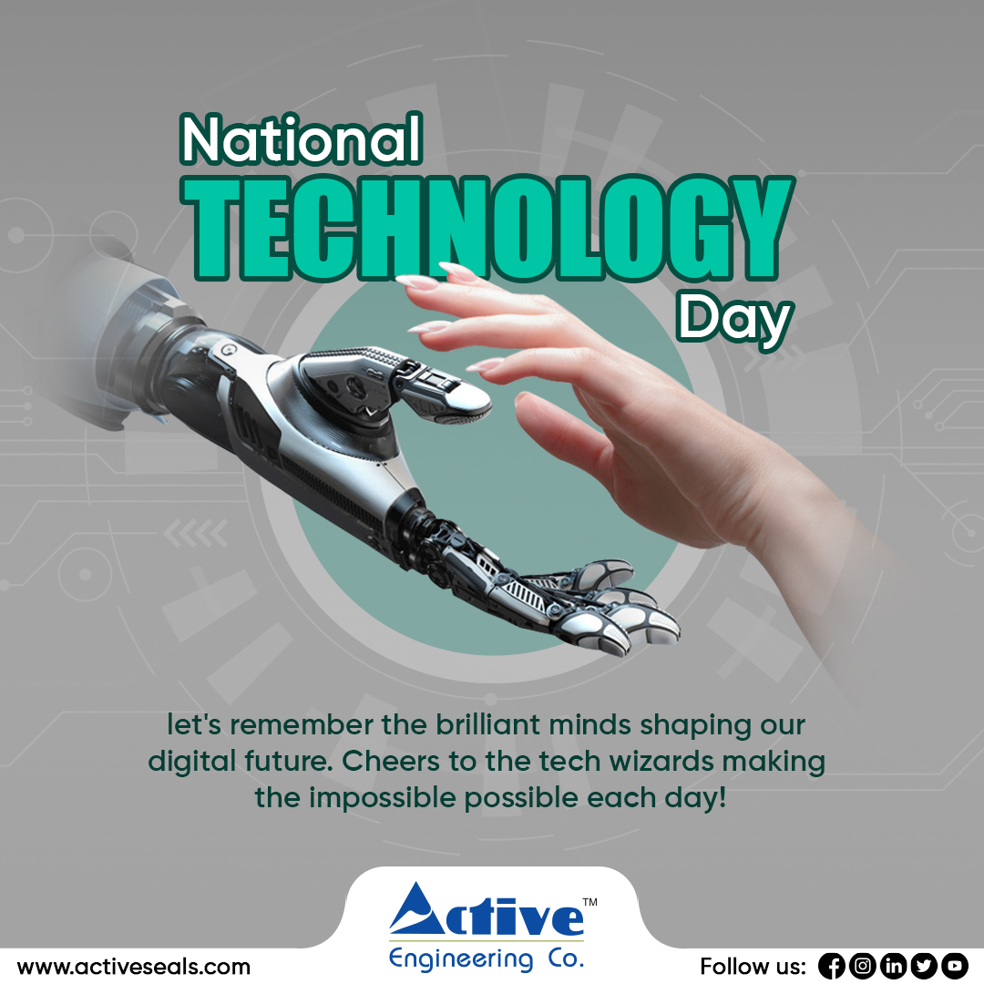 activepump's tweet image. On National Technology Day, let's celebrate the progress and innovation that technology has brought to our lives.

#activeengineeringcompany #pumpmanufacturer #nationaltechnologyday #industialplant #industrialpump #technology