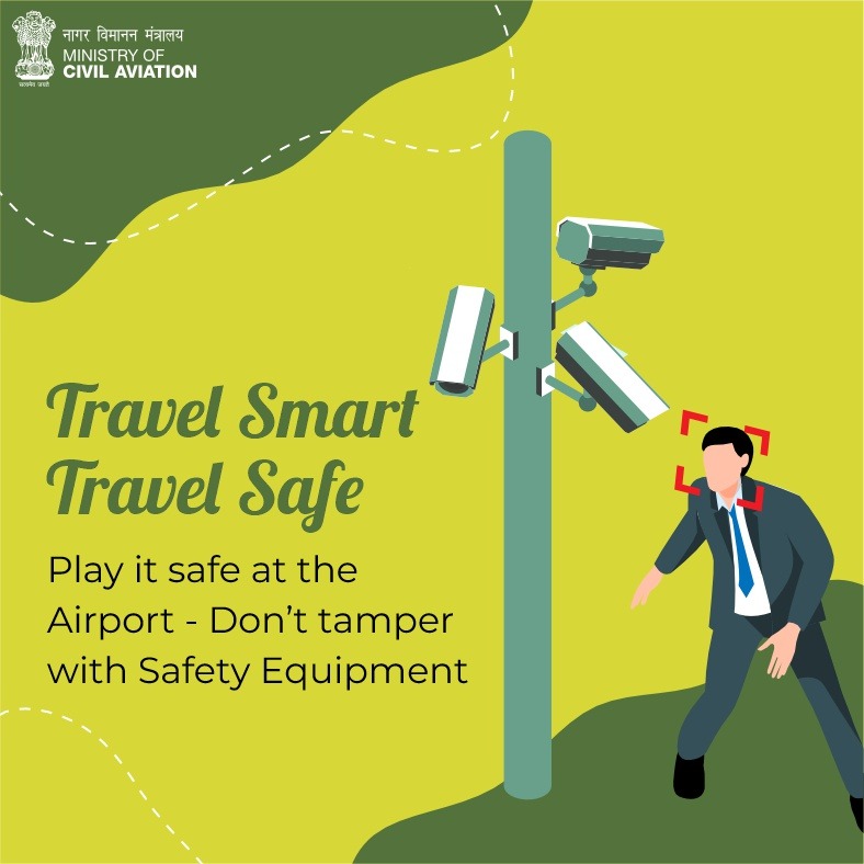 Travel responsibly by following airport security guidelines, contributing to a safer journey for everyone. Keep in mind that interfering with security procedures not only disrupts the travel process but also puts fellow travelers' safety at risk. #TravelSmartTravelSafe