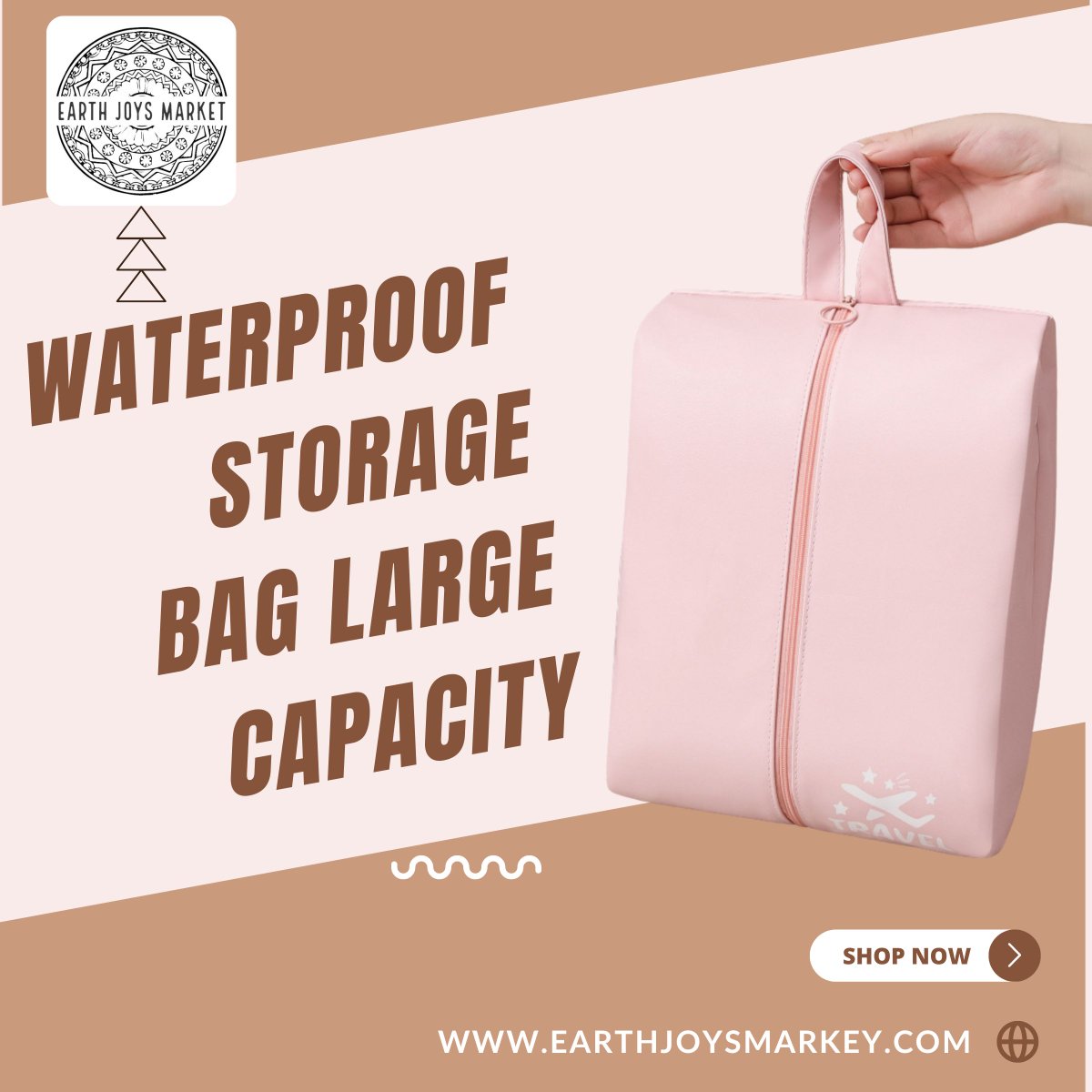 'Convenience and Style: Waterproof Storage Bag Large Capacity at Earth Joys Market!'
Shop Now: ➡ earthjoysmarket.com/product/waterp…

#EarthJoysMarket #Bag #StylishBag #Wallet #ShopNow #OnlineShop #stylishbags #fashionablebags #latherbag #Amazon #alibaba
