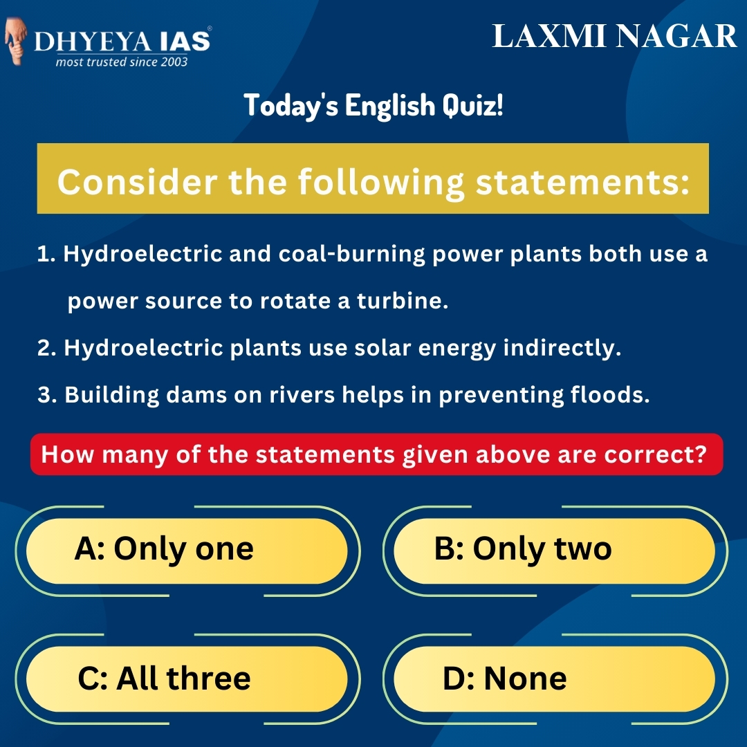 Today’s question #state #temple #dailyquiz #dailycurrentaffairs #dhyeyaiaslaxminagar #pcs #uppcs #india #Hydroelectric #hydroelectricpower #hydroelectricity #hydroelectricpowerplant #energy #plants