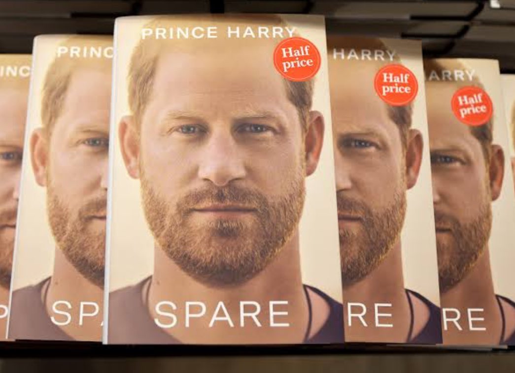 SPARE tells the story of a man dearly loved by Africa and the world but hated by #NotMyKing Charles III for merely being the son of Princess Diana and being the husband of Princess Meghan. Prince Harry! #Ojowa2027