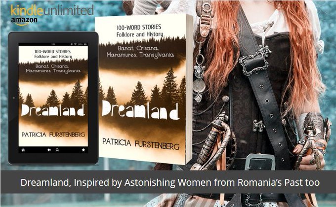 🎁 Enjoy reading about astonishing women of history from Romania's past in DREAMLAND 📕 mybook.to/dreamro #womenwriters #shortstorymonth #Im4Ro #Romania #history #kindle Free on #KindleUnlimited #HistFic #Transylvania #folklore #mothersdaygift #mothers