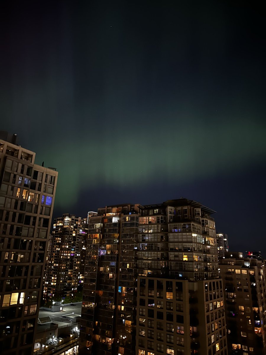 Son took this from his place in Yaletown #YVR