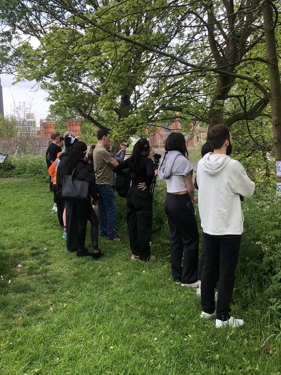 DMUPerfArts's tweet image. More from our 3rd yrs Artists in Residence responses. Karaoke, blind folds and wilderness