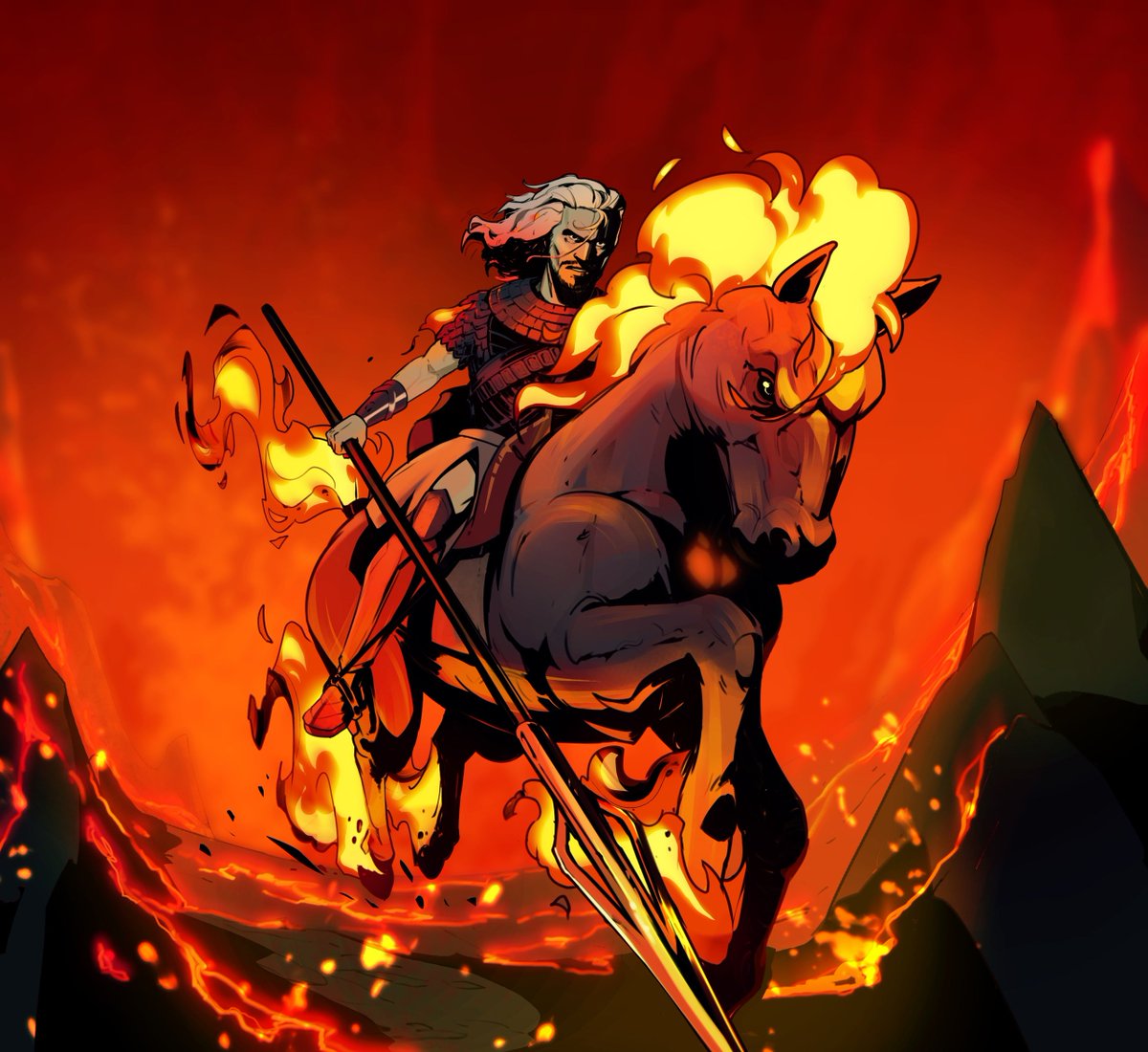BronzeArcadia's tweet photo. What will you do for revenge? What would you sacrifice to see the murderer of your gods burn in Hells that spawned him? For this man, even becoming a Narzugon is worth the satisfaction of piercing the heart of the Wardevil Makalas!
Until that day comes, he serves The Hidden Lord. https://t.co/G8bYqMwXiS