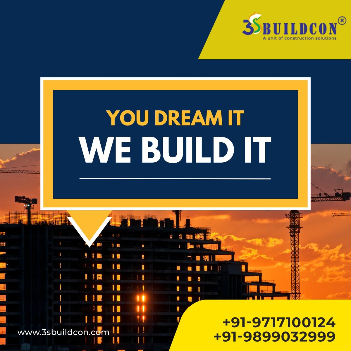 Dream big, because with us, 'You dream, we build it!' Our team is dedicated to turning your vision into reality. Let's create something amazing together. 

#DreamBig #CustomDesigns #InnovationUnleashed #YourVisionOurMission
