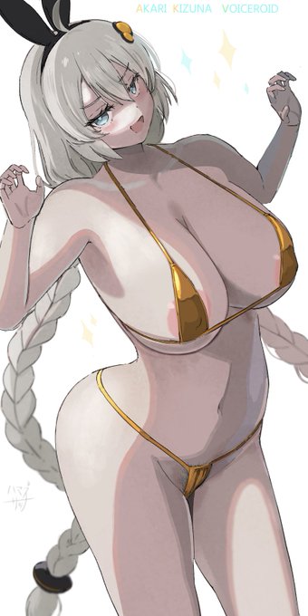 縁起がよい金ビキニは何度描いても良いとされる 