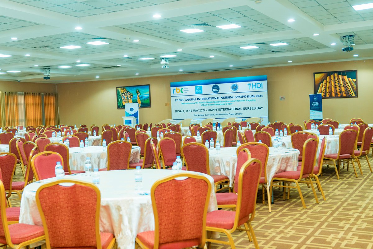 #HappeningNow Dear estimated attendees, seats are available now. the event is going to kick off soon at #LemigoHotel Kigali-Rwanda🪐 You are most welcome🥰 #NRCSymposium2024 #InternationalNursesDay