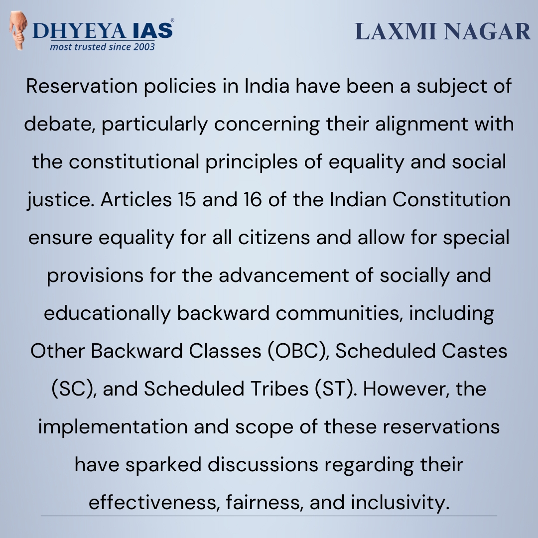Today’s News Update... #dailyquiz #dailycurrentaffairs #dhyeyaiaslaxminagar #ias #ips #pcs #upsc #uppcs #india #reservation #policies #alignment #backwards #class #Constitution #bonds