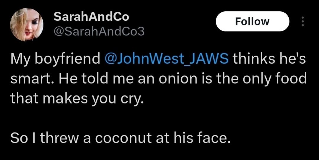 Oh dear. I guess we know why 500k tweets @JohnWest_JAWS is so supportive of Simon @SarahAndCo3 and his rapey tweets. He's Simons boyfriend!!!