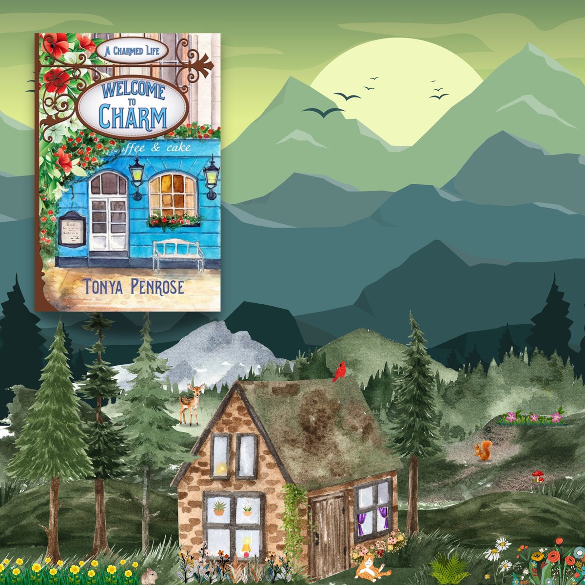 WELCOME TO CHARM 🏡🌈🍀🌼🌸🍄 Abby tries to adapt to living in an enchanted village of Charm, where money isn’t needed, but acceptance of the impossible is required. bit.ly/46EceVe 📘 A beautiful novel by @TonyaWrites 💕💕
