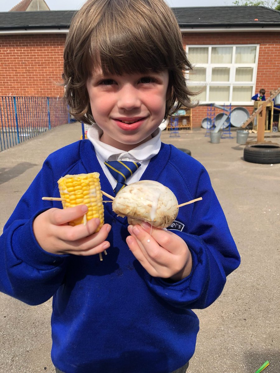 Still no sign of Evil Pea so we had to enlist the help of some super veggies 🌽 🥕 🍄‍🟫 <a href="/StGabrielsCofE/">St Gabriel’s C of E.</a>