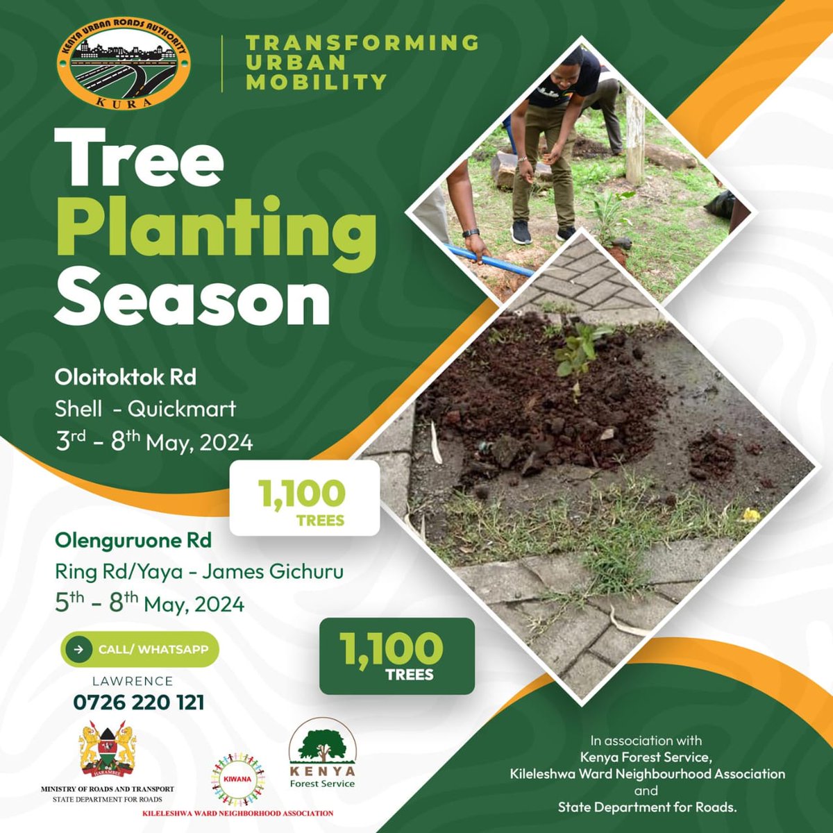 A big thank you to all our Stakeholders and like minded partners who teamed up with us in the recent Tree Planting Exercise within Nairobi and in other parts of the country. The initiative will play a big role towards combating climate change and ensuring we boost Kenya's Forest…