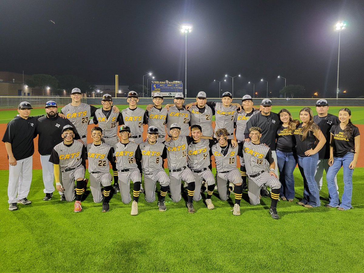 Despite tonight's loss vs. SGA, the Bobcats had an impressive run, marked by District and Bi-District Championship wins. Kudos to the coaching staff and players for their hard work and devotion throughout the season. #WeAreRioHondo