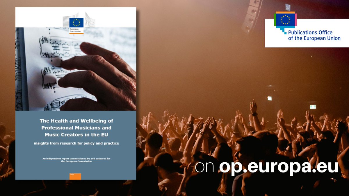 Tonight marks the awaited #Eurovision Grand Finale! 🎶 Amidst the glitz and glamour ✨, many musicians struggle with health and wellbeing. Uncover the risks they face and explore recommendations at europa.eu/!cNWVMP