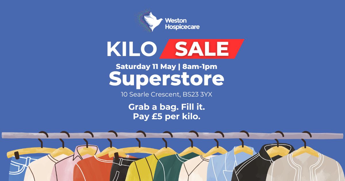 Come down to our Kilo Sale today! 🛍️ The earlier, the better! Don’t miss out on finding some great bargains! We can’t wait to see you all at our Superstore! Find out more information here: bit.ly/4aCulwO