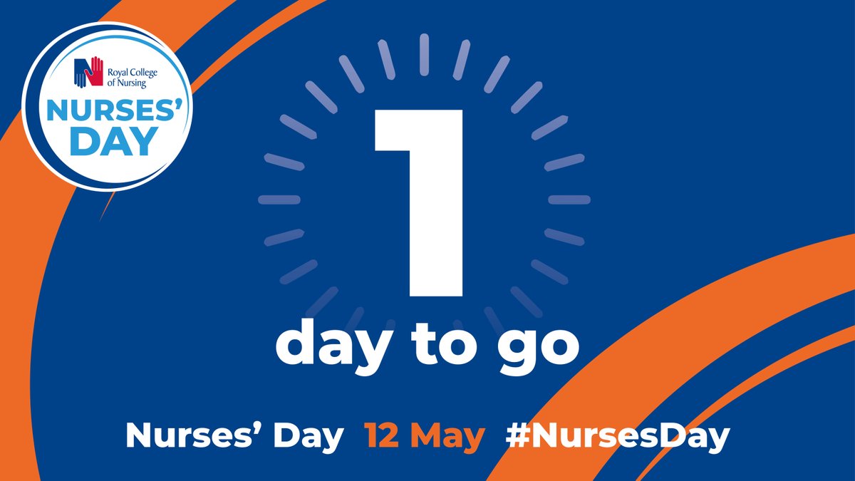 It’s #NursesDay tomorrow! Join @theRCN and say thank you to your fellow nursing students and nursing staff across the UK. Head over to the RCN website which is packed with free, downloadable resources: rcn.org.uk/nursesday