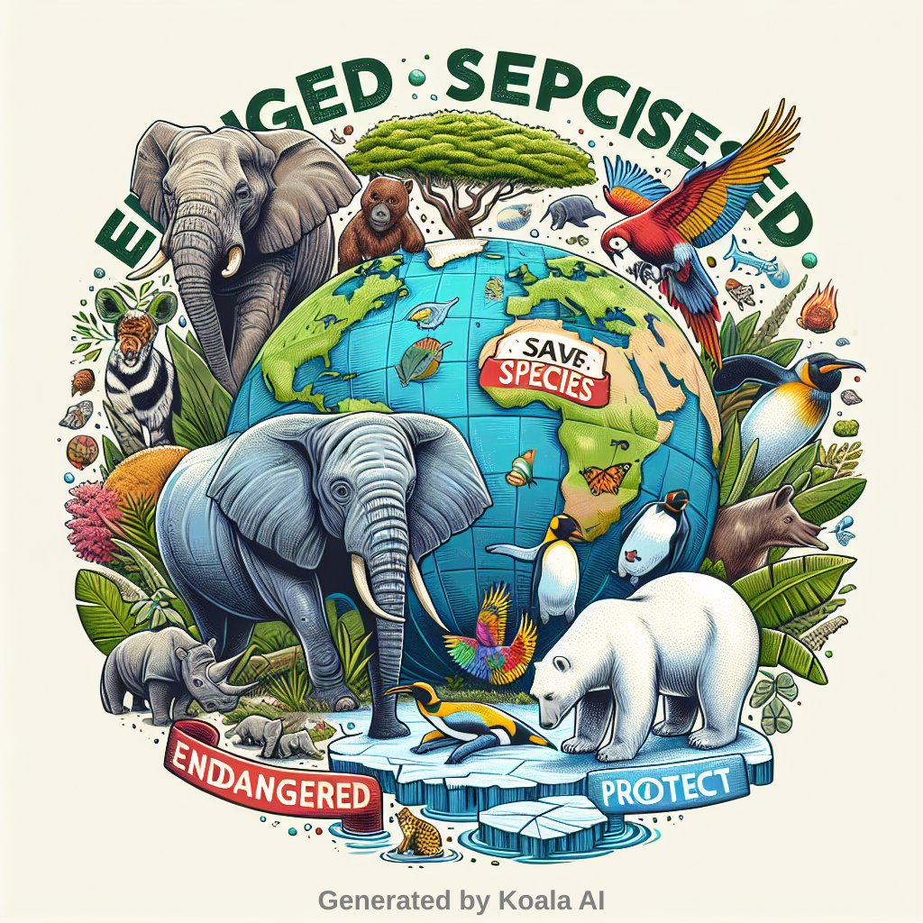 KM $KOKO fam ! Today is 'World Endangered Species Day', let's spread the word