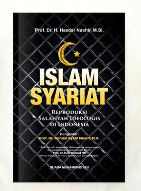 Rekomendasi bacaan buat kawan-kawan Twitter. Islam Syariat: Reproduksi Salafiyah Ideologis di Indonesia karya Prof. Dr. H. Haedar Nashir, M.S.i (Ketum PP Muhammadiyah). Sudah baca?