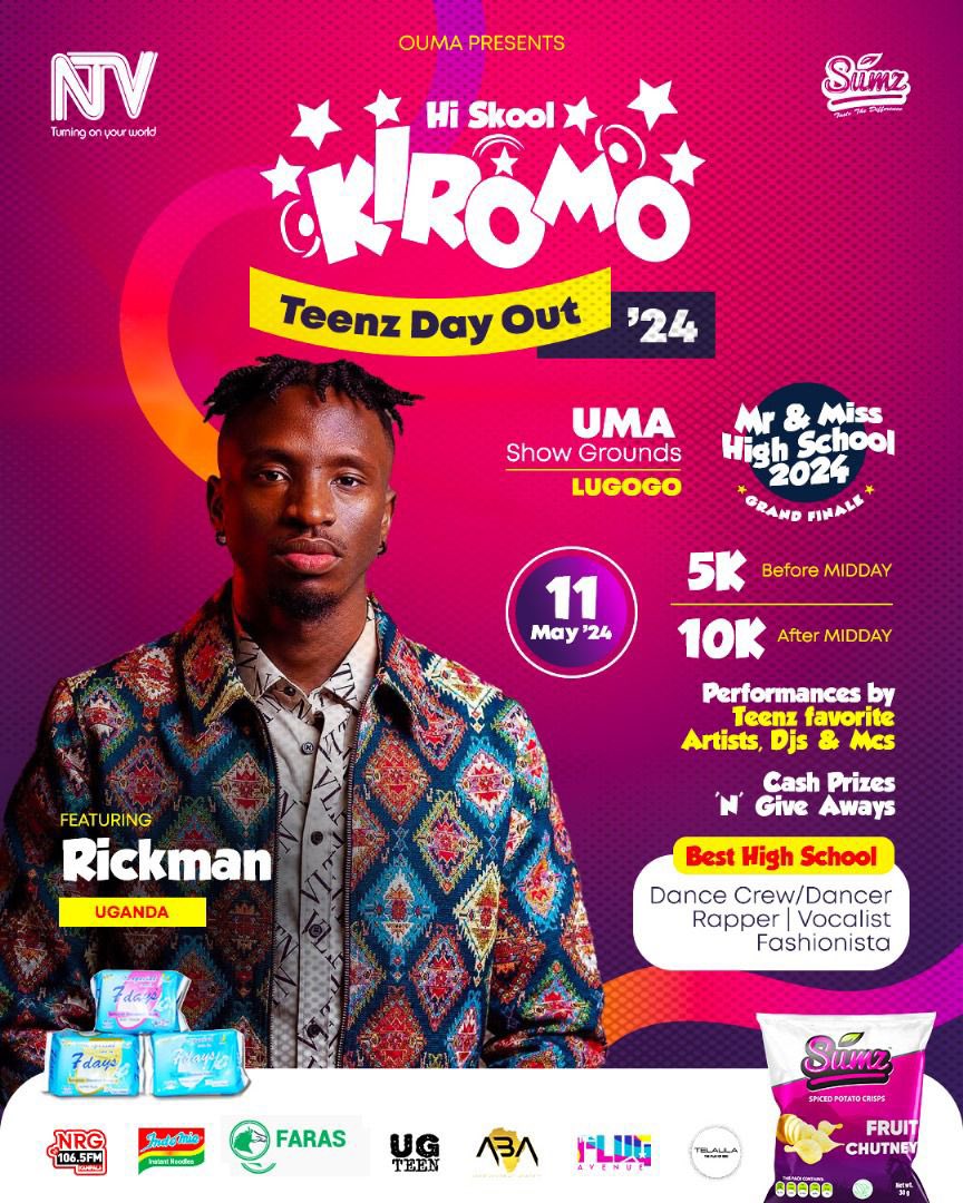 Today is Kiromo Teenz Day Out 
At UMA show Grounds Lugogo