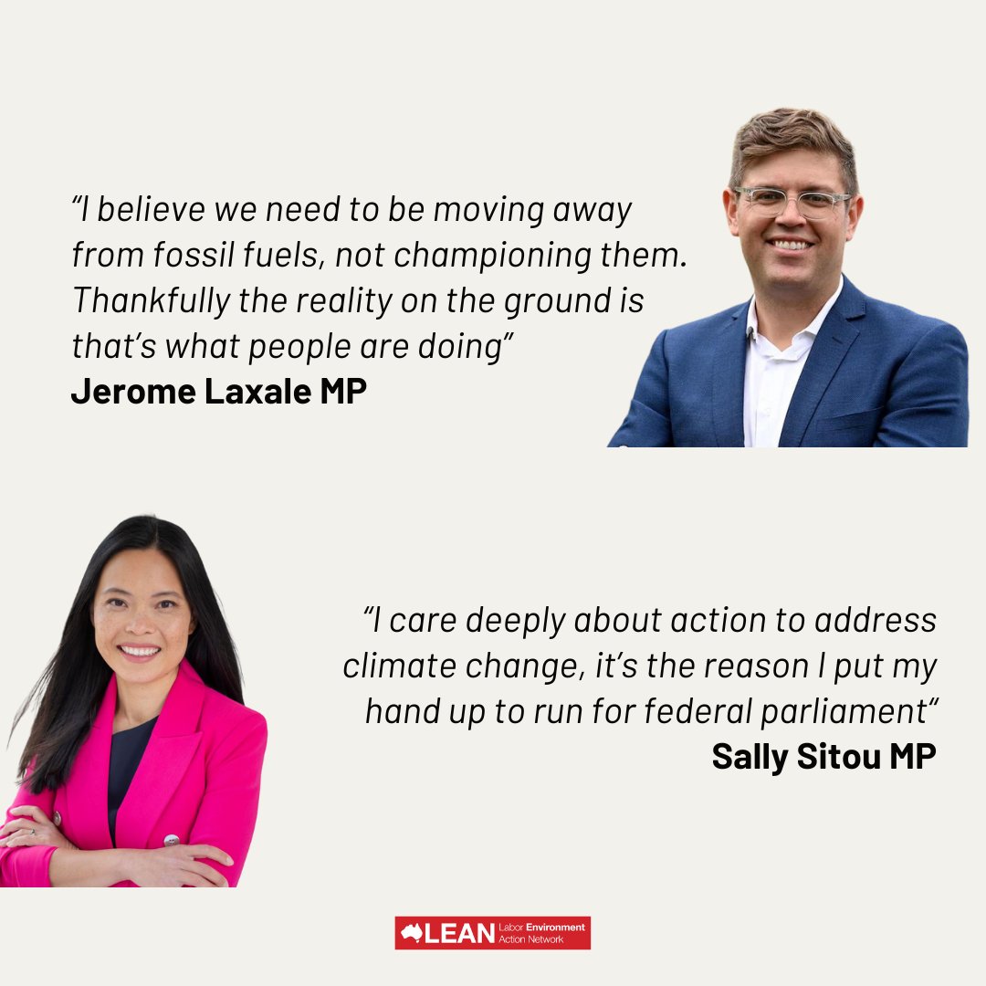 Thank you <a href="/jeromelaxale/">Jerome Laxale MP</a> and <a href="/SallySitou/">Sally Sitou MP</a> for raising your concerns about the future of gas strategy. 

Two excellent local members, both elected at the last election off the back of growing climate concern in their communities.