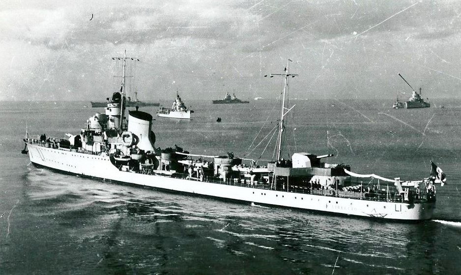 Destroyers DD #RNLibeccio LI (1934-1941) Maestrale Class Note: #WW2 sunk on 9 November 1941 by the submarine #HMSUpholder @ItalianNavy 🇮🇹