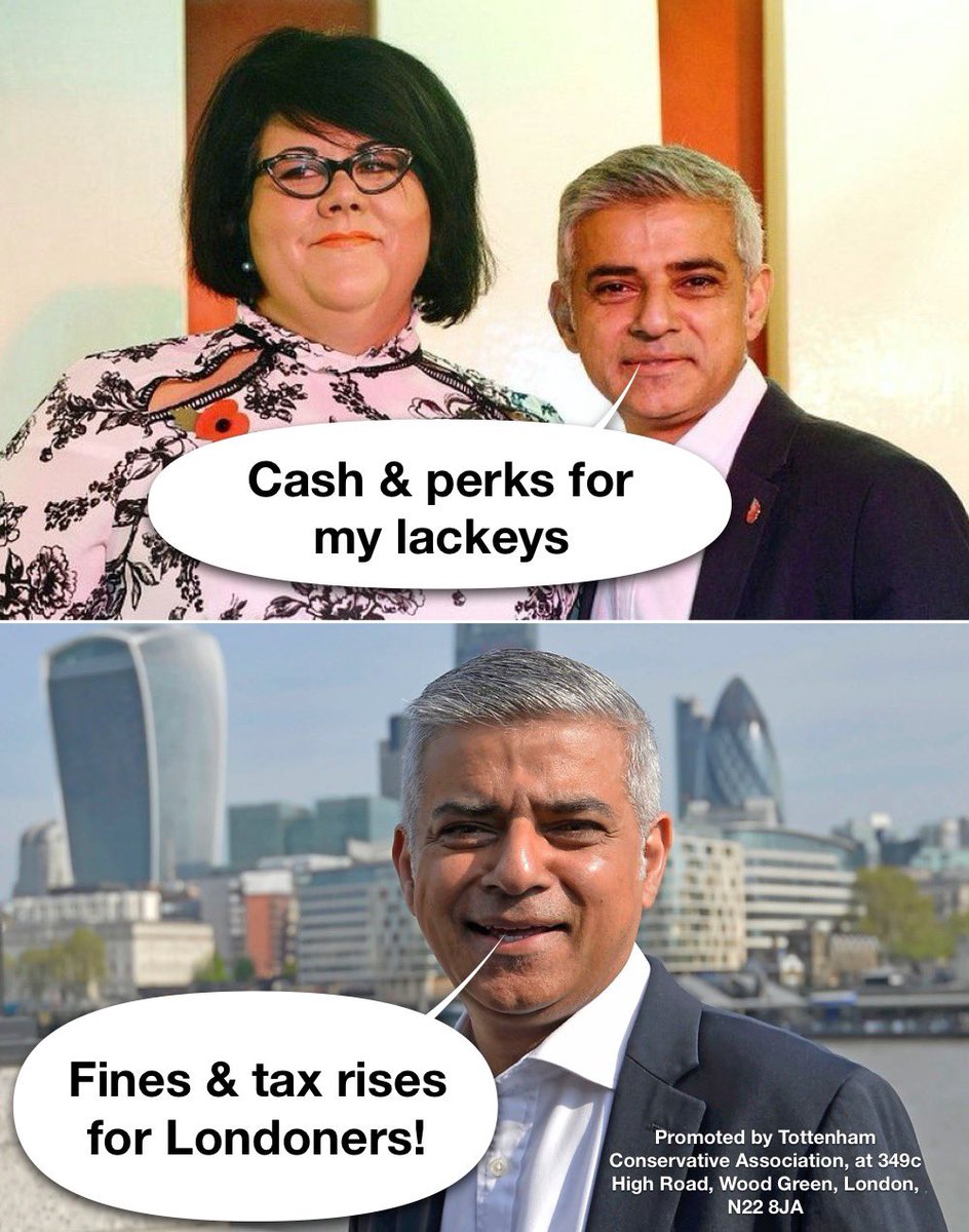 What was our Labour Mayor’s first action after winning a historic 3rd term? Getting a £6,000 pay rise to £160,976! He is now paid more than the Prime Minister. The Mayor imposes high taxes & fines on Londoners, while rewarding himself & his cronies. #NeverLabour