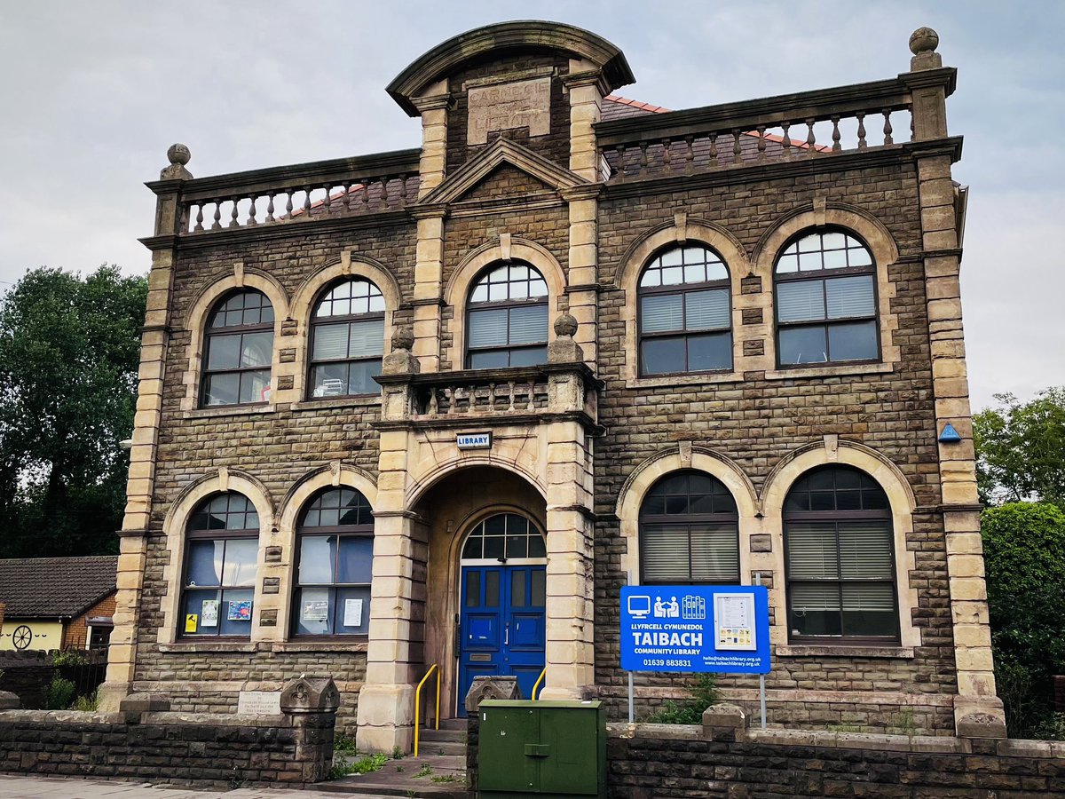 It's here! Join our 10th birthday bash at Taibach Community Library. Celebrate with us from 11am onwards – cake included!