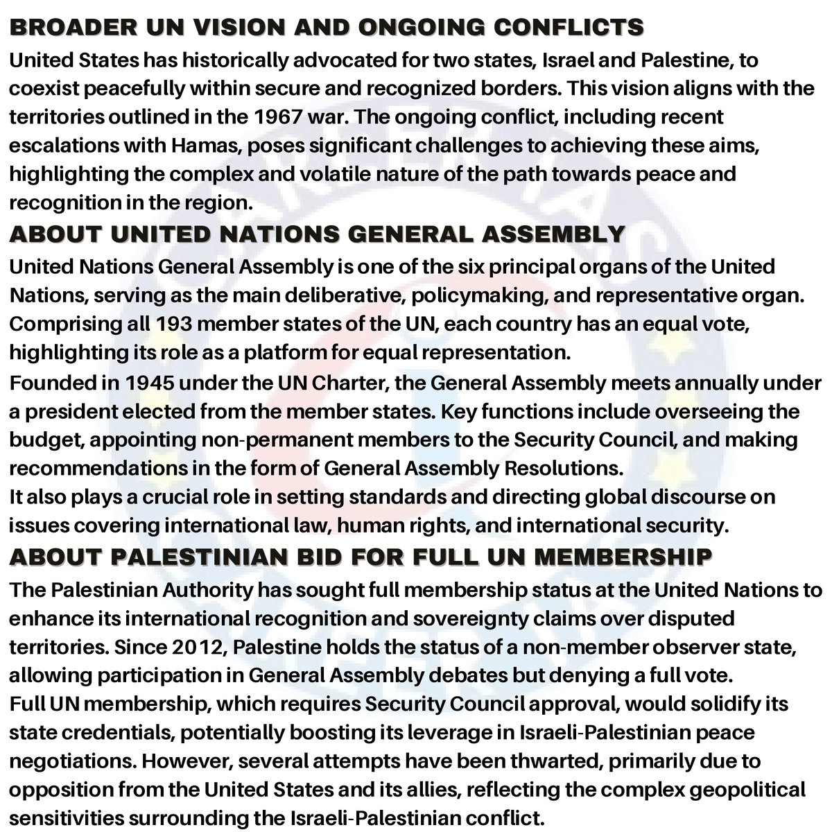 The UN General Assembly voted for Palestine's UN membership bid! This is a big step, but Security Council approval is still needed. 

#TrendingNow #UNGA #PalestineMembership #GlobalDiplomacy #TwoStateSolution #MiddleEastPeace #UNResolution #InternationalRelations #USForeignPolicy