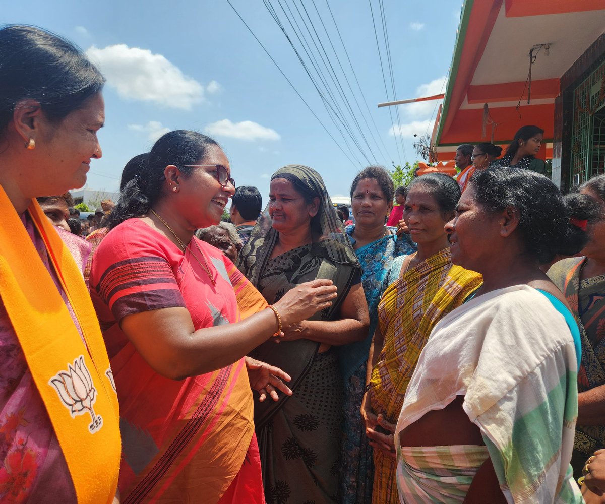 Deligted to be in Srikakulam, Andhra Pradesh, rallying with locals and BJP candidate ESWAR RAO. Encouraging support for NDA, ensuring a brighter future for Andhra Pradesh and New India. Heartened by the overwhelming blessings and enthusiasm for PM Modi's third term. #JPInAP4NDA…