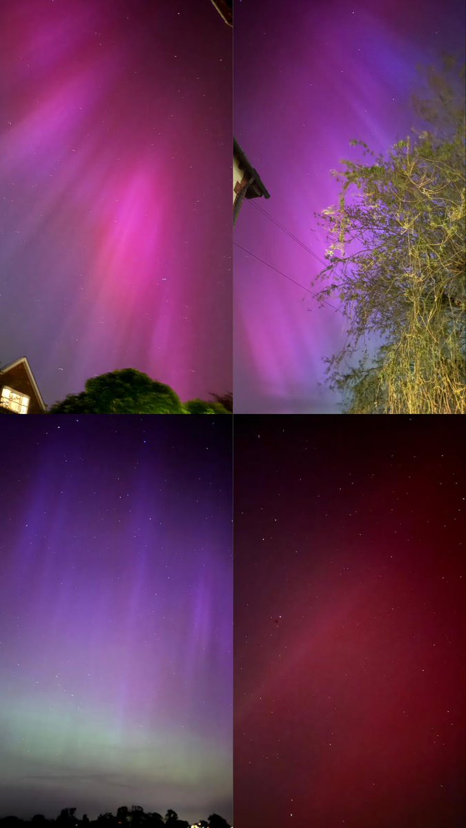 Abi, our Sports Coach captured these great shots of the Aurora Borealis last night and we think they are amazing! We would love to see yours if you managed to snap some. Fingers crossed we might get to see them again tonight from 10.30pm thanks to a strong geomagnetic storm!